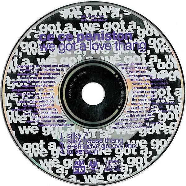 Ce Ce Peniston : We Got A Love Thang (CD, Single)
