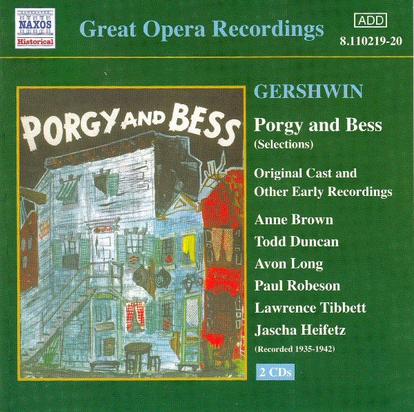 George Gershwin : Porgy And Bess (2xCD, Comp)