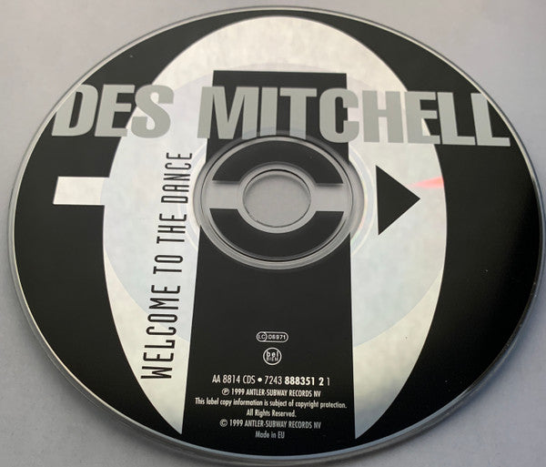 Des Mitchell : Welcome To The Dance (CD, Single)