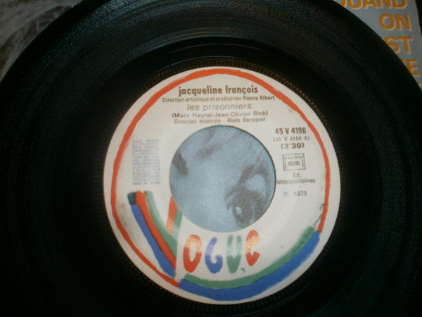 Jacqueline François : Quand On Est Une Femme (7", Single)