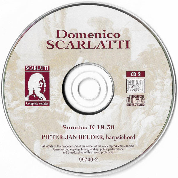 Domenico Scarlatti, Pieter-Jan Belder : Sonatas K 1 - 48 (3xCD, Album)