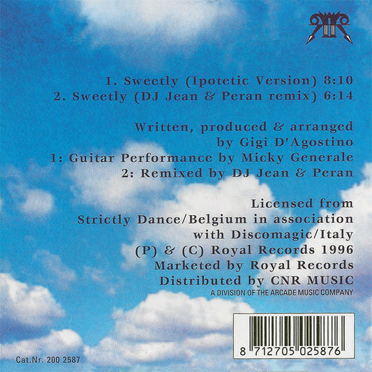 Gigi* : Sweetly (CD, Single, Car)