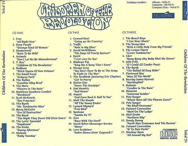 Various : Children Of The Revolution (3xCD, Comp)