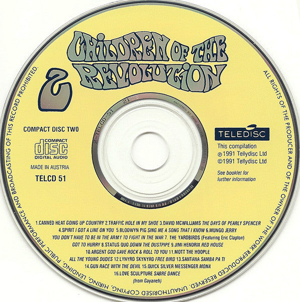 Various : Children Of The Revolution (3xCD, Comp)