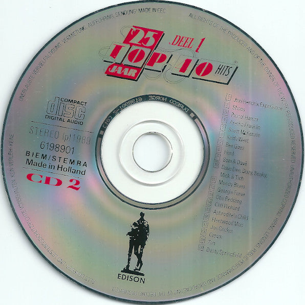 Various : 25 Jaar Top 40 Hits - Deel 1 - 1965-1968 (2xCD, Comp)