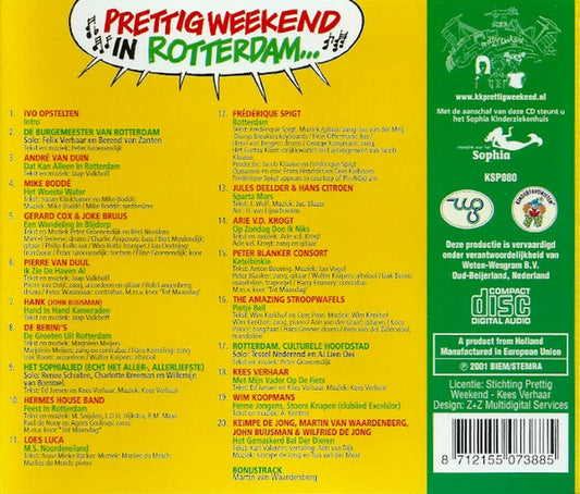 Kinderkoor Prettig Weekend : Prettig Weekend In Rotterdam (CD, Album)