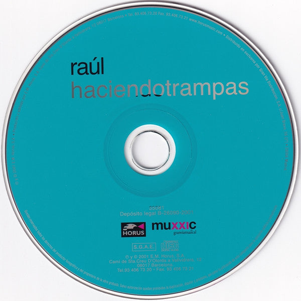 Raúl (3) : Haciendo Trampas (CD, Album, Enh)
