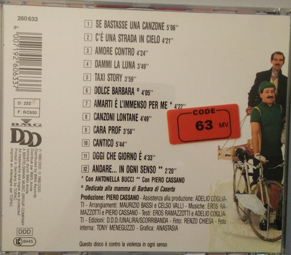 Eros Ramazzotti : In Ogni Senso (CD, Album)