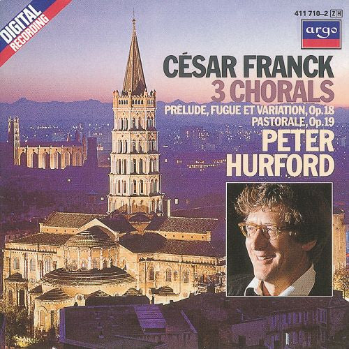 César Franck - Peter Hurford : 3 Chorals (CD, Album, RP)