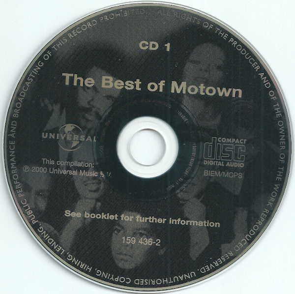 Various : The Best Of Motown  (2xCD, Comp)