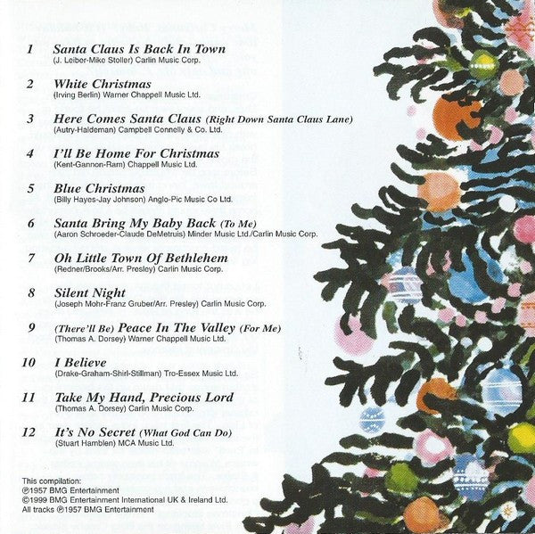 Elvis Presley : Elvis' Christmas Album (CD, Album, Mono, RE)