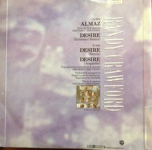 Randy Crawford : Almaz / Desire (12")