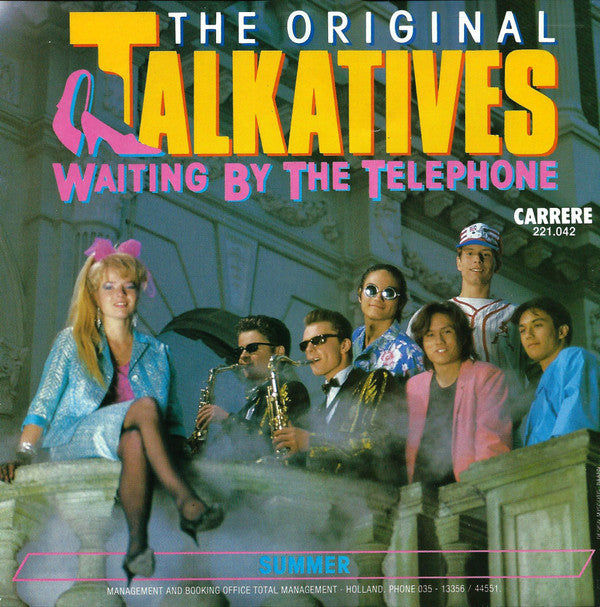The Original Talkatives : Waiting By The Telephone (7", Single)