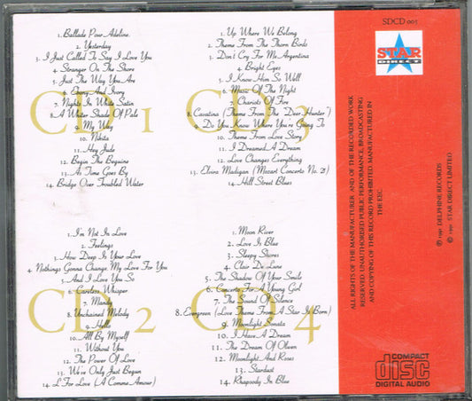 Richard Clayderman : Especially For You (4xCD, Comp)
