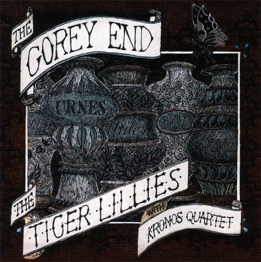 The Tiger Lillies With Kronos Quartet : The Gorey End (CD, Album, Copy Prot.)