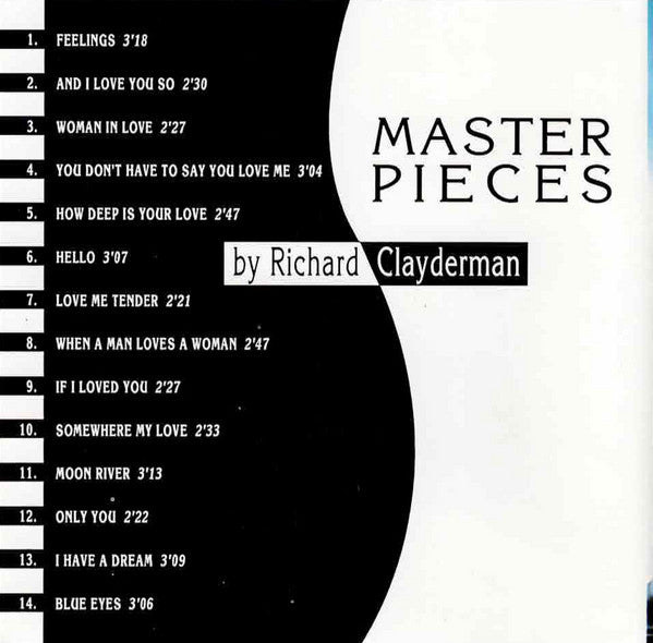 Richard Clayderman : Master Pieces (CD, Comp)