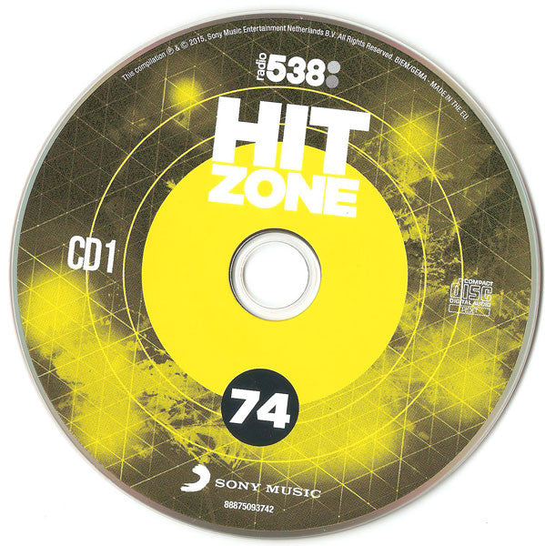 Various : Radio 538 - Hitzone 74 (2xCD, Comp, Tex)