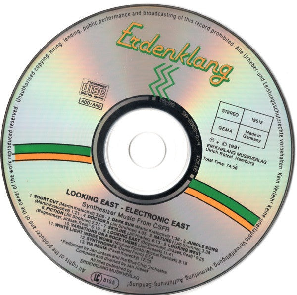 Various : Looking East - Electronic East - Synthesizer Music From ČSFR (CD, Comp)