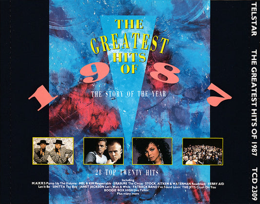 Various : The Greatest Hits Of 1987 (2xCD, Comp)