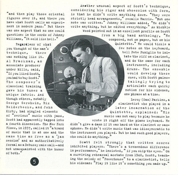 Raymond Scott : The Music Of Raymond Scott - Reckless Nights And Turkish Twilights (CD, Album, Comp)