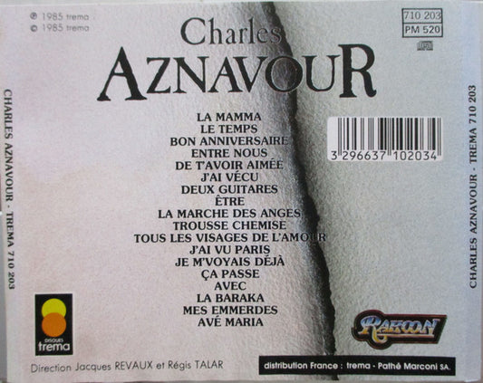 Charles Aznavour : Charles Aznavour (La Mamma) (CD, Comp)