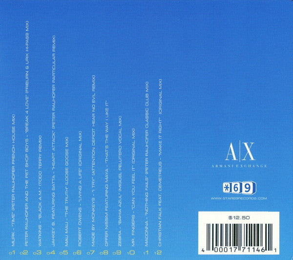 Peter Rauhofer : HIGHER - A|X Music Series Volume 3 (CD, Mixed, Dig)