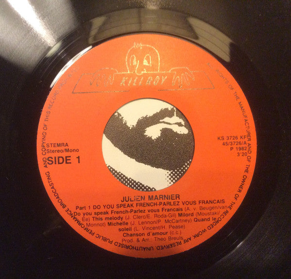 Julien Marnier : Do You Speak French / Parlez Vous Francais (7", Single)