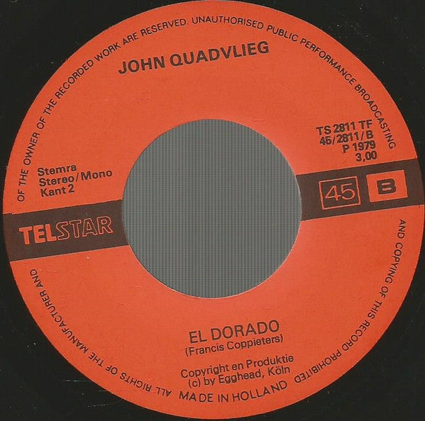 John Quadflieg : La Mara (7", Single)