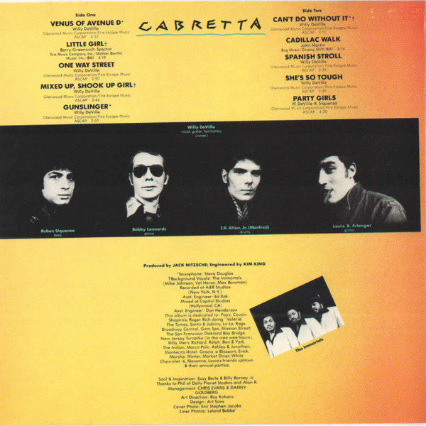 Mink DeVille : Cabretta (CD, Album, RE)