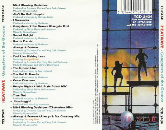 Heatwave : Gangsters Of The Groove (CD, Comp)