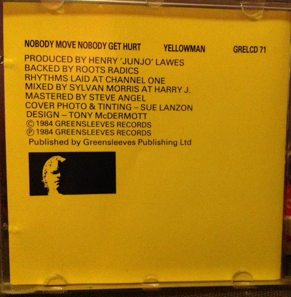 Yellowman : Nobody Move Nobody Get Hurt (CD, Album, RE)