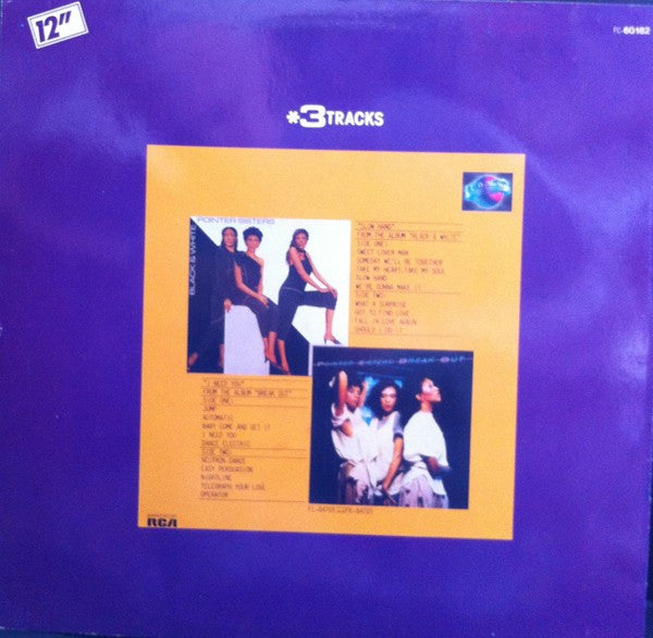 Pointer Sisters : I Need You / I'm So Excited (12")