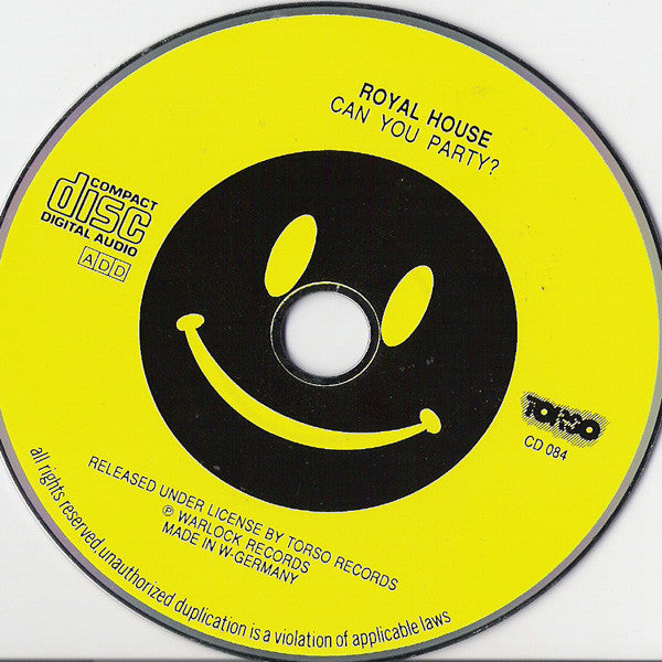 Royal House : Can You Party - The Royal House Album (CD, Album)