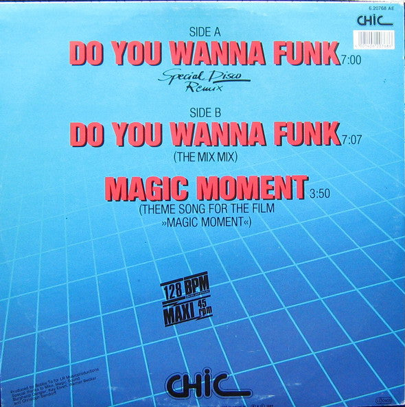 Lian Ross : Do You Wanna Funk (Special Disco Remix) (12", Maxi)