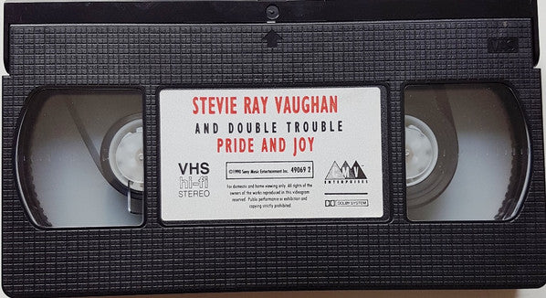 Stevie Ray Vaughan & Double Trouble : Pride And Joy (VHS, Album)