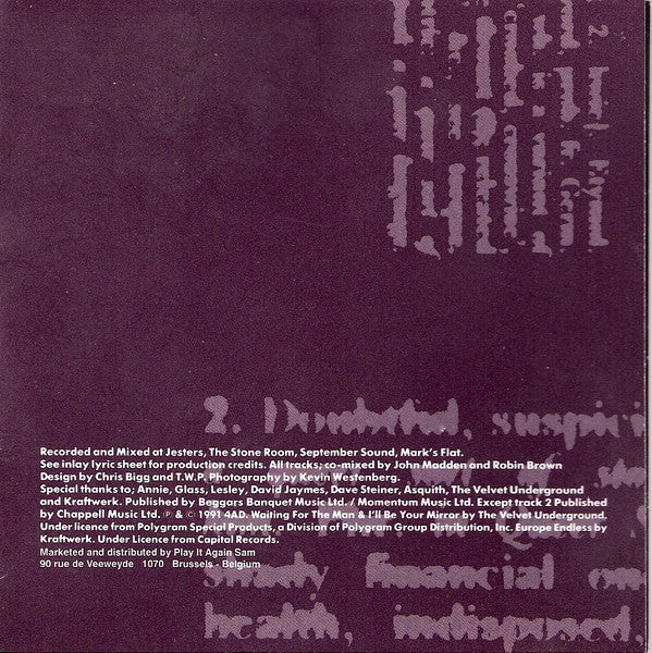 The Wolfgang Press : Queer (CD, Album)
