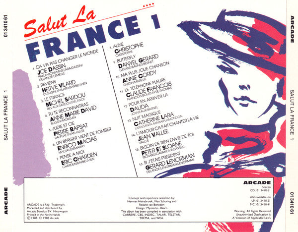 Various : Salut La France 1 (CD, Comp)