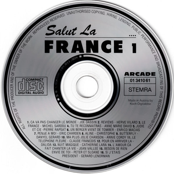 Various : Salut La France 1 (CD, Comp)