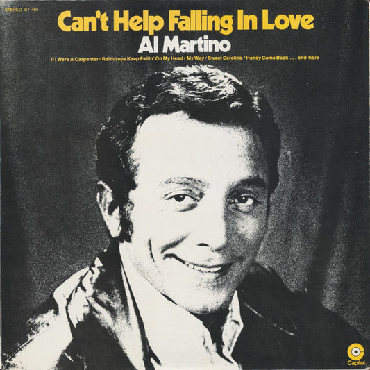 Al Martino : Can't Help Falling In Love (LP, Album, Jac)