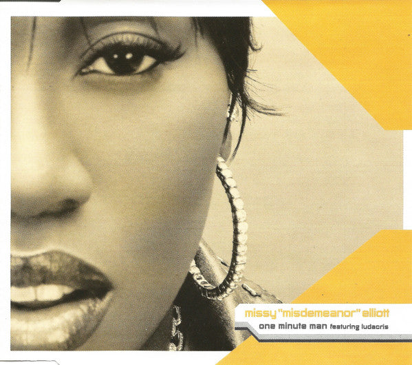 Missy Elliott Featuring Ludacris : One Minute Man (CD, Single)