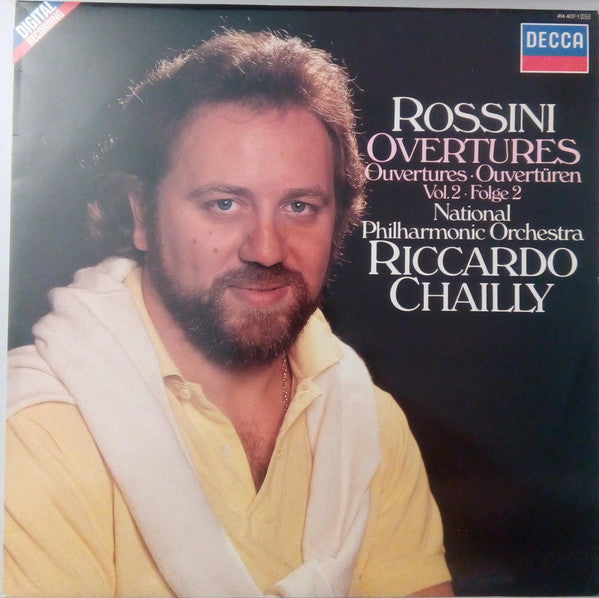 Gioacchino Rossini, National Philharmonic Orchestra, Riccardo Chailly : Ouvertures = Ouvertures = Ouvertüren Vol. 2 = Folge 2 (LP)
