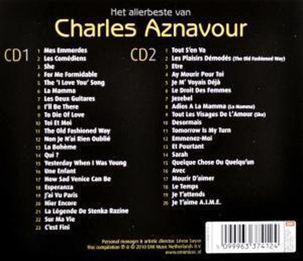 Charles Aznavour : Het Allerbeste Van Charles Aznavour (2xCD, Comp)