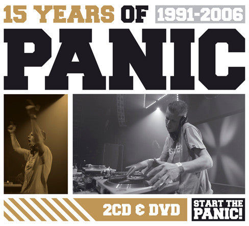DJ Panic : 15 Years Of Panic (1991-2006) (2xCD, Comp, Mixed + DVD)