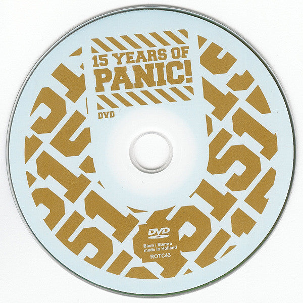 DJ Panic : 15 Years Of Panic (1991-2006) (2xCD, Comp, Mixed + DVD)