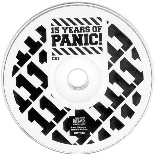 DJ Panic : 15 Years Of Panic (1991-2006) (2xCD, Comp, Mixed + DVD)