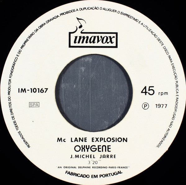 Mc Lane Explosion : Magic Fly (7")