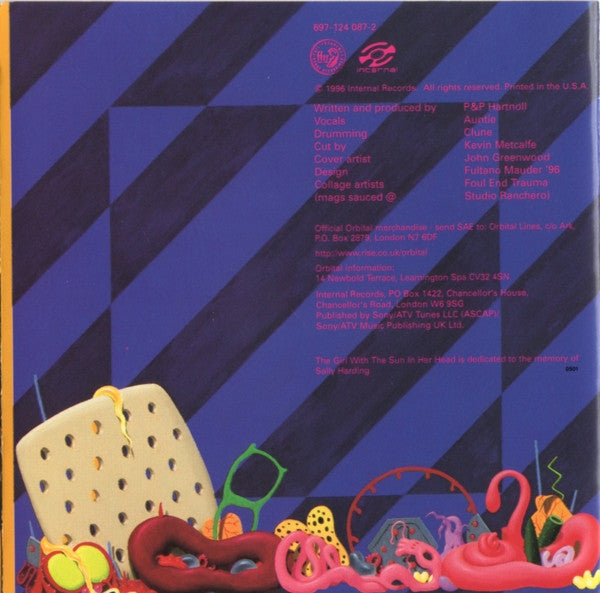 Orbital : In Sides (CD, Album, RE + CD, Comp)