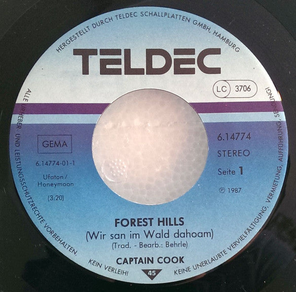 Captain Cook Und Seine Singenden Saxophone : Forest Hills / Funny Aunt Wally (7", Single)