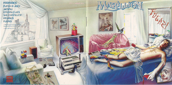 Marillion : Fugazi (CD, Album, RE, RP, EMI)