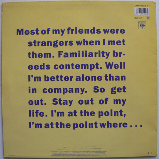 Bros : I Quit (12", Maxi)